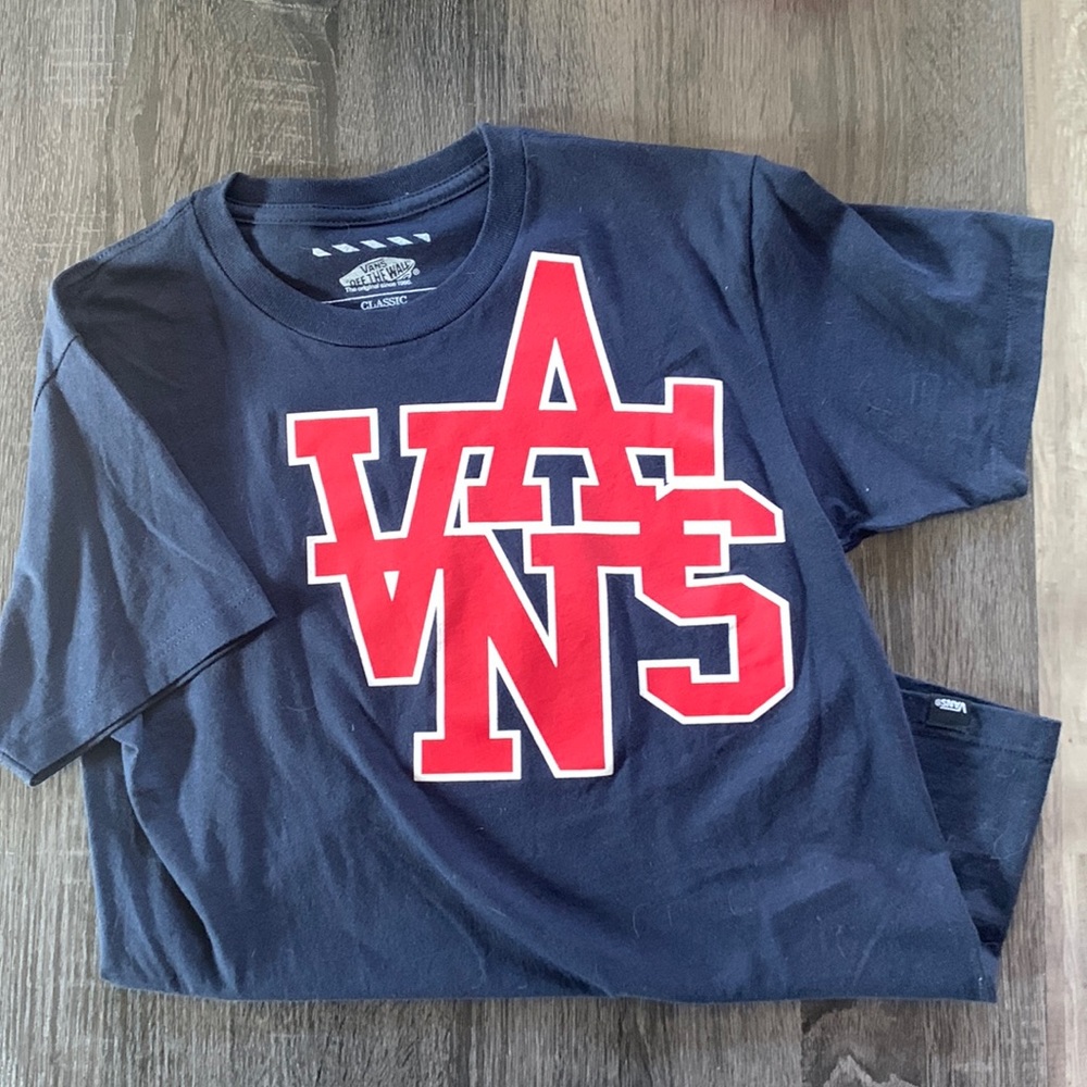 Blue VANS tee